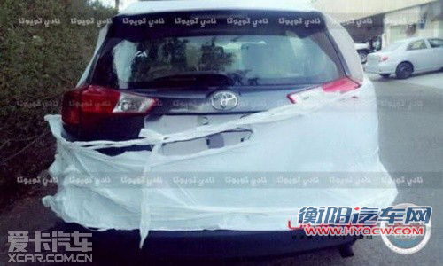 新一代丰田RAV4实车照现身