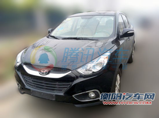 现代ix35柴油版现身国内