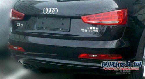 原汁原味引入 国产奥迪Q3实车谍照曝光 汽车之家