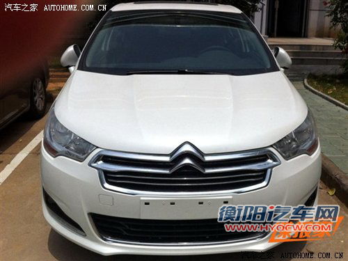 预计年底上市 雪铁龙C4 L实车现身国内