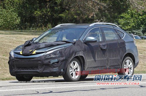 明年首发 纳智捷全新SUV海外路试曝光