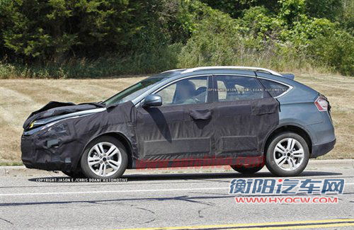 明年首发 纳智捷全新SUV海外路试曝光