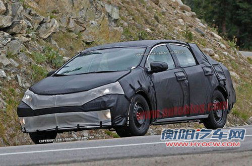 将明年二季度亮相 全新卡罗拉路试曝光