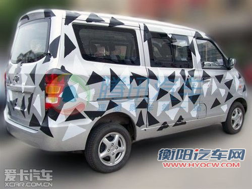 内部代号C3 曝比亚迪首款微面车型谍照