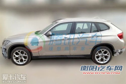 变化体现在细节 曝国产改款宝马X1谍照