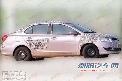 奇瑞新车谍照