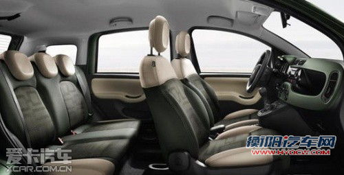 将巴黎车展亮相 菲亚特熊猫四驱版官图