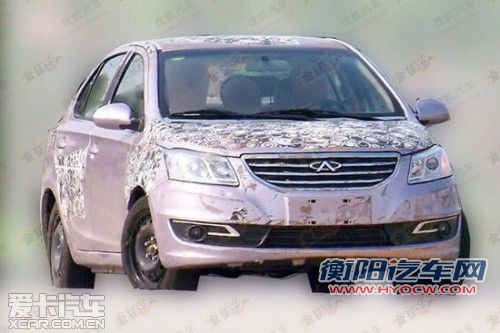 奇瑞新车谍照