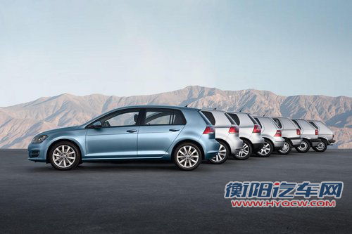 第7代高尔夫正式发布 标配超多安全装备