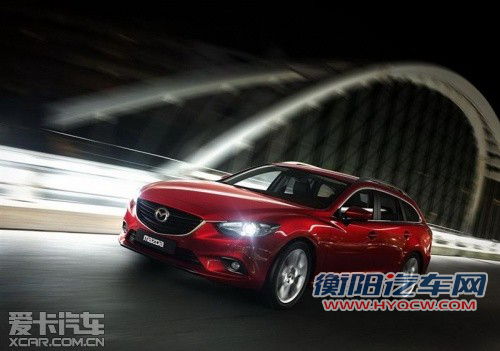 年内欧洲上市 新马自达6旅行版官图发布