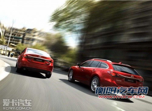 年内欧洲上市 新马自达6旅行版官图发布