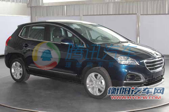 东风标致3008谍照