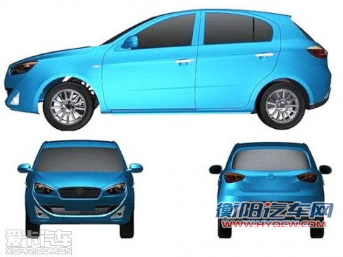 将明年上市 一汽欧朗两厢版申报图曝光