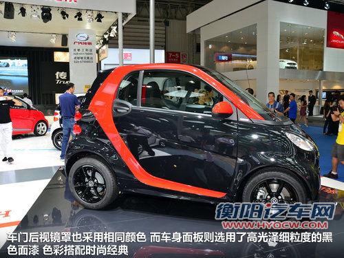 个性外观/炫酷内饰 smart烈焰版-实拍
