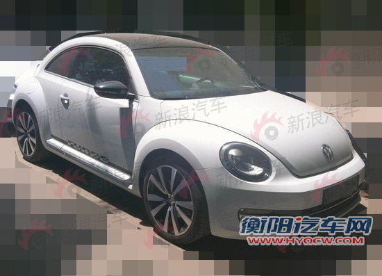 大众新甲壳虫2.0TSI国内谍照