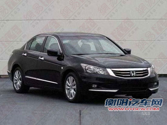 或两代同堂销售 小改款雅阁无伪图曝光