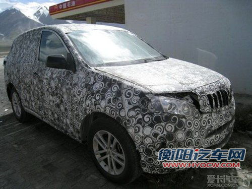 或2013年上市 奇瑞瑞麒X3 SUV谍照曝光 汽车之家
