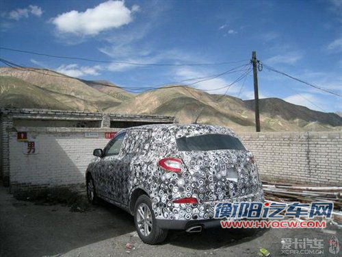 或2013年上市 奇瑞瑞麒X3 SUV谍照曝光 汽车之家