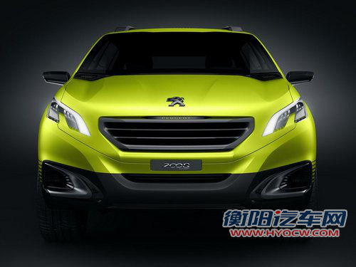 标致2008/Onyx概念车 官图曝光巴黎首发