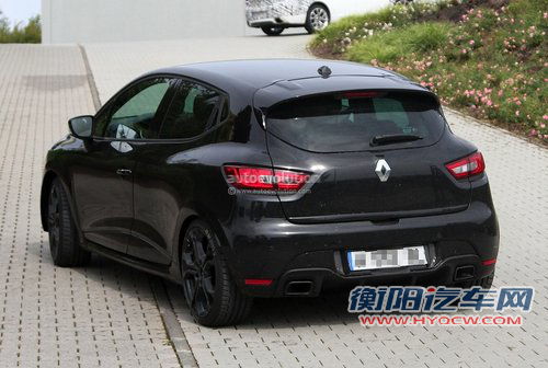 雷诺新Clio RS谍照 1.6T引擎/巴黎亮相