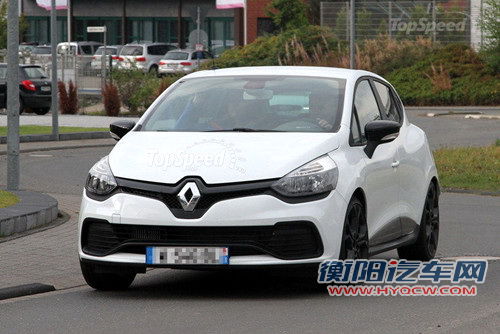 配备1.6T发动机 雷诺Clio RS无伪谍照 汽车之家