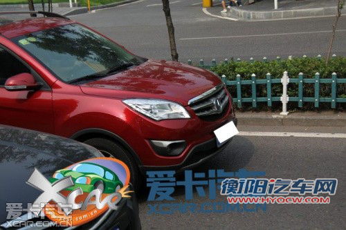 10月份将上市 长安CS35量产车独家谍照