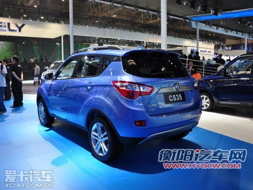 10月份将上市 长安CS35量产车独家谍照