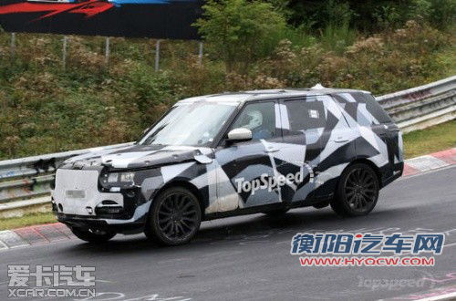 为中国市场研发 曝揽胜加长版车型谍照