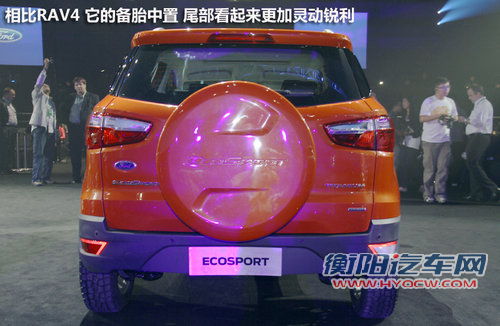 福特SUV翼搏Ecosport 搭1.0T引擎将国产