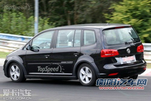 明年或发布 大众新一代途安测试车曝光