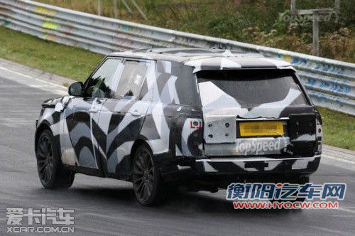 为中国市场研发 曝揽胜加长版车型谍照