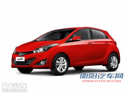 主打新兴市场 现代小型车HB20官图发布