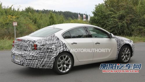 国内同步改款 别克新款君威海外曝光 汽车之家