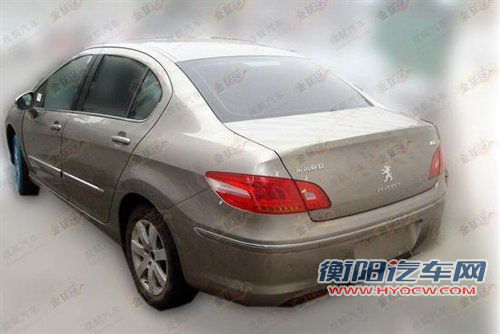 更换全新动力总成 标致改款408谍照曝光