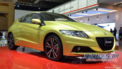 加入运动模式 本田新款CR-Z跑车发布 汽车之家