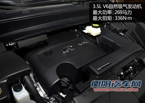 英菲尼迪JX35采用的3.5L发动机