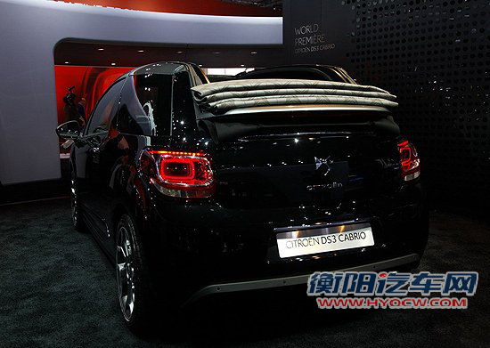 [新车解析]雪铁龙DS3敞篷版亮相 明年上市
