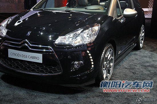 [新车解析]雪铁龙DS3敞篷版亮相 明年上市