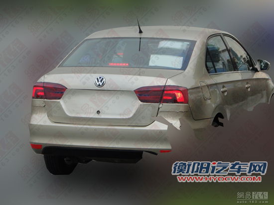 全新桑塔纳谍照