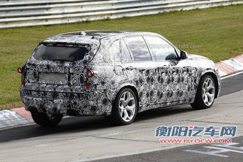 新宝马X5 M性能版谍照 轻量化/燃油高效