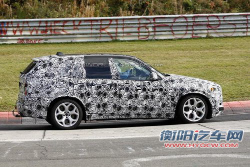 新宝马X5 M性能版谍照 轻量化/燃油高效