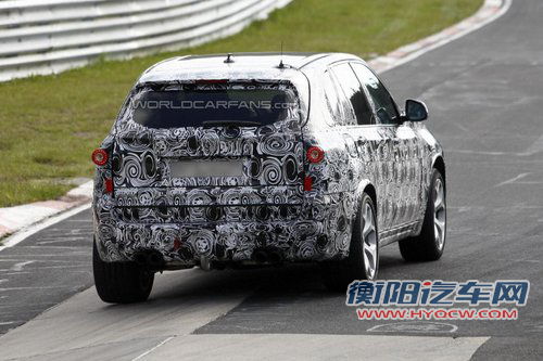 新宝马X5 M性能版谍照 轻量化/燃油高效