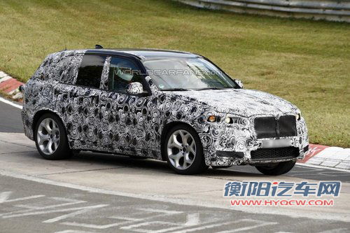新宝马X5 M性能版谍照 轻量化/燃油高效