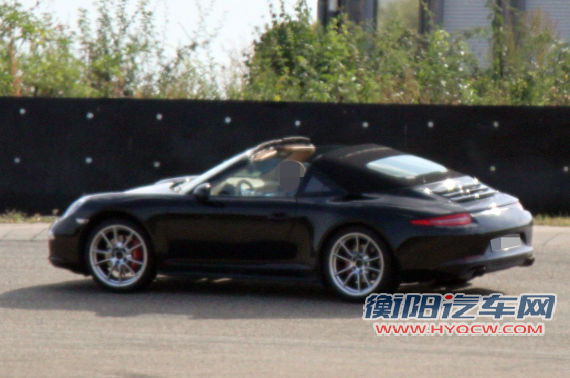 新一代保时捷911 Targa谍照曝光