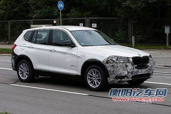 外观改动不大 改款宝马X3谍照首度曝光