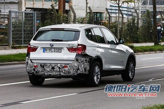 外观改动不大 改款宝马X3谍照首度曝光