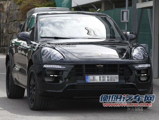 有望在华投产 曝保时捷Macan测试谍照