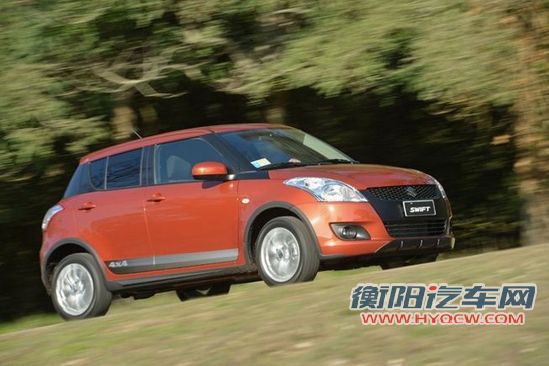 外形更粗犷 铃木雨燕Outdoor官图发布