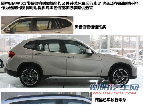 华晨宝马X1参数/无伪图曝光 新增运动版