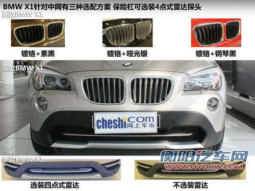 华晨宝马新X1/11月12日上市 参/配曝光